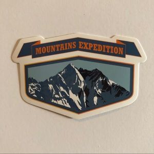 3/$5 of DIFFERENT stickers with this 1 OR make your own bundle OUTDOOR mountain